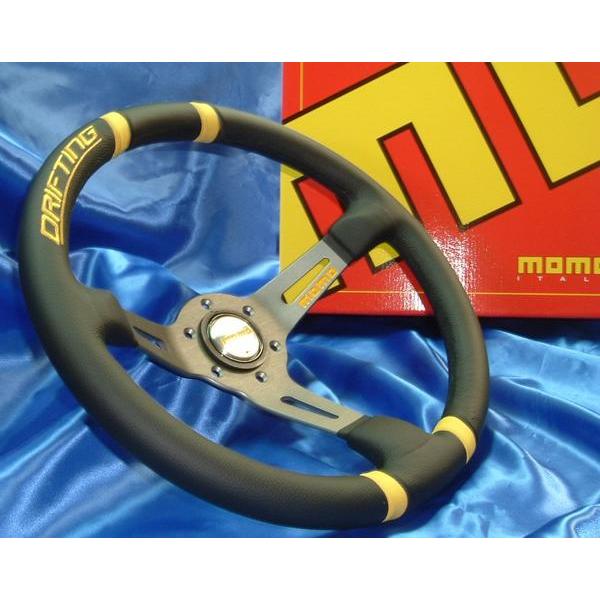 MOMO ステアリング DRIFTING（ドリフティング） シルバースポーク 35φ