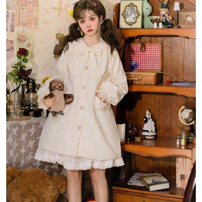 ダッフルコート かわいい ロリータ コート 春秋冬スリーシーズン