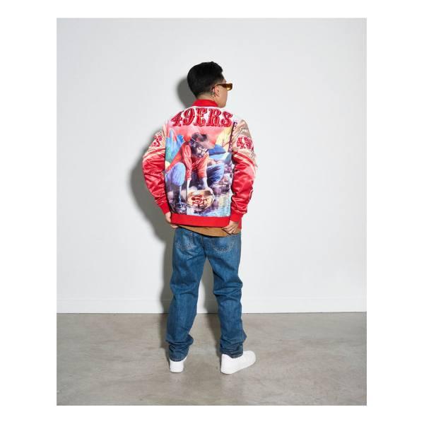 Chalk Line チョークライン NFL公式 アメフト メンズ スタジャン