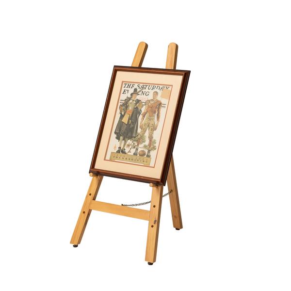 東谷 イーゼル 木製 天然木 画架 三脚 立て掛け 写真立て カンバス立て