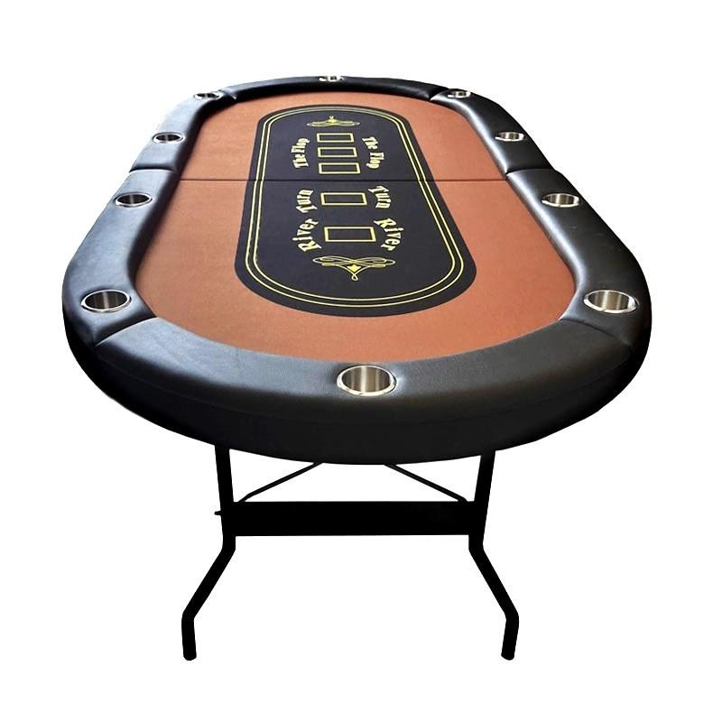 ポーカーテーブル 輸入品 [3営業日で発送！] 折たたみ式 10人用