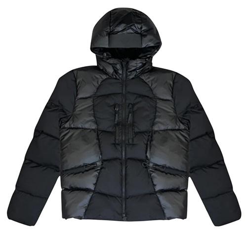 SYNA WORLD WAVE PUFFER JACKET ダウンジャケット 【BLACK