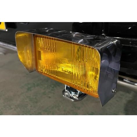 KOITO 角フォグ用バイザー（RHF-161用）鏡面/ウロコ 厚さ0.6mm 小糸