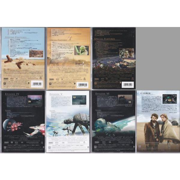 ☆DVD スターウォーズ エピソード 1+2+3+4+5+6+特典版 DVD計10枚組