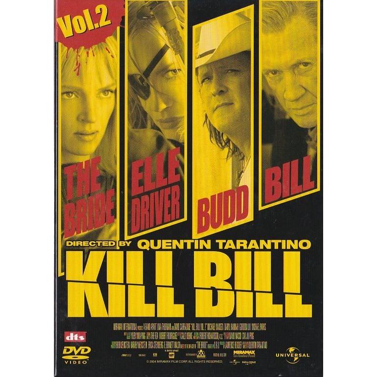☆DVD キル・ビル(キルビル) Vol.1 & 2 ツインパック DVD2枚組BOX