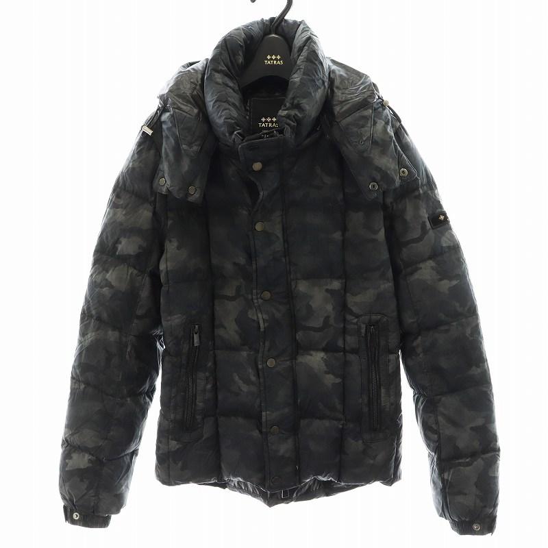 タトラス TATRAS PROMITOR ダウンジャケット フード カモフラ 迷彩柄