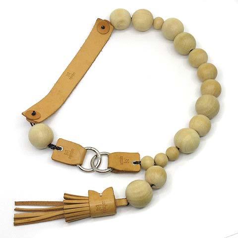 Nodzoku LOOP WOOD ウッド ウォレットチェーン レザー タッセル パラ