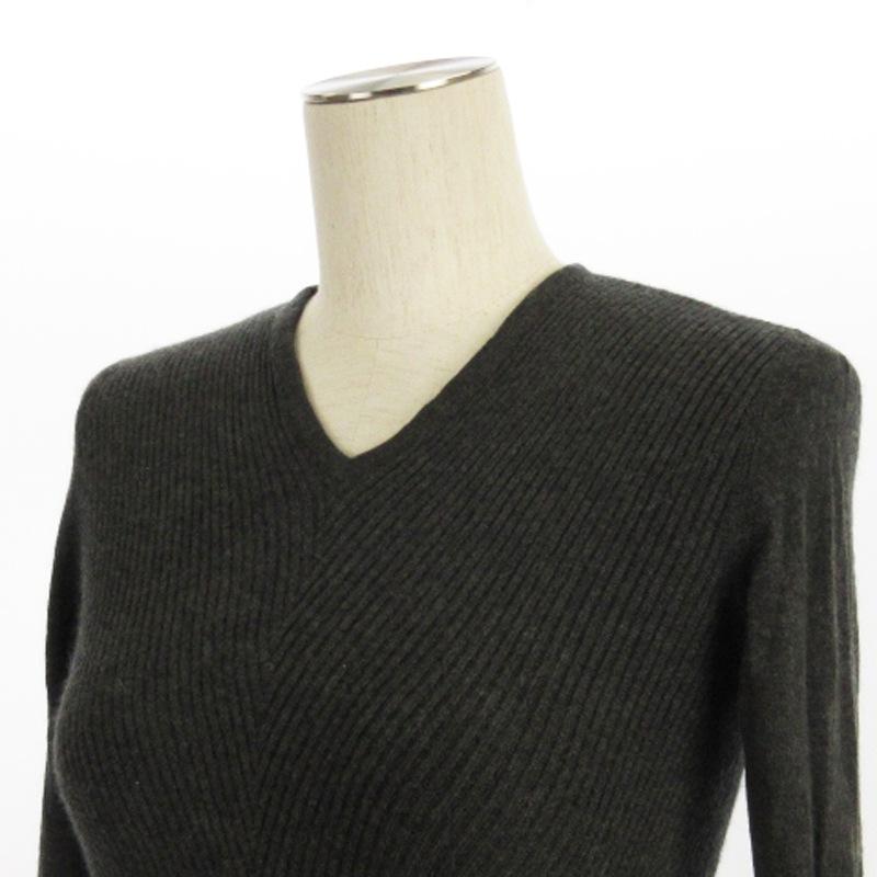 HERMES（エルメス） ゴルチエ期 リブニット セーター カシミヤ シルク