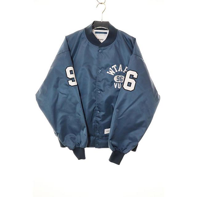 ダブルタップス WTAPS TEAM JACKET NYLON TWILL TEAL SIZE 01 251TQDT