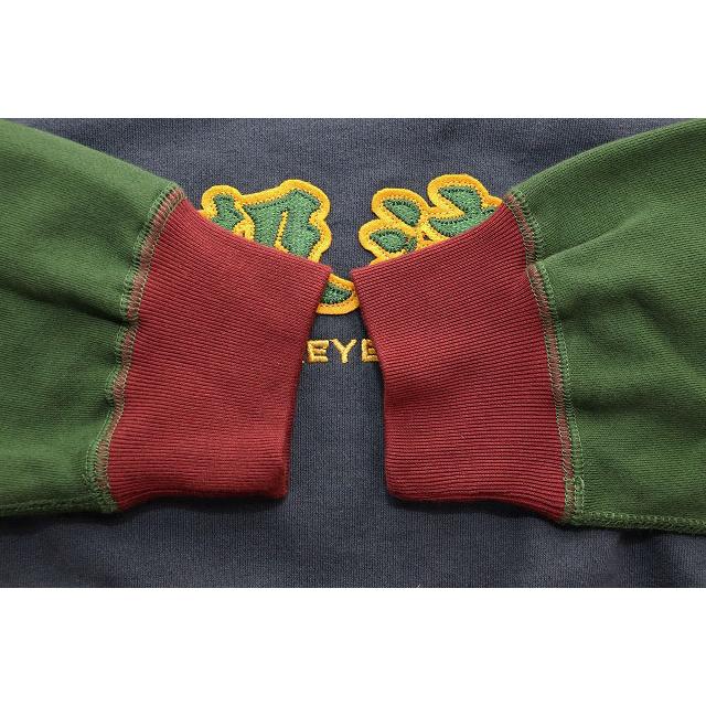 ブラックアイパッチ THE BLACK EYE PATCH 取扱注意 刺繍ロゴ SWEAT