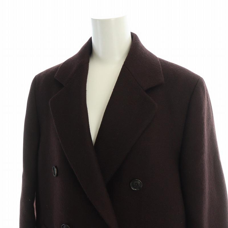 ピーエスポールスミス PS Paul Smith ウールカルゼ ダブル コート