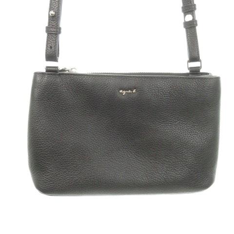 agnes b.（アニエスベー） ショルダーバッグ ポシェット レザー 牛革