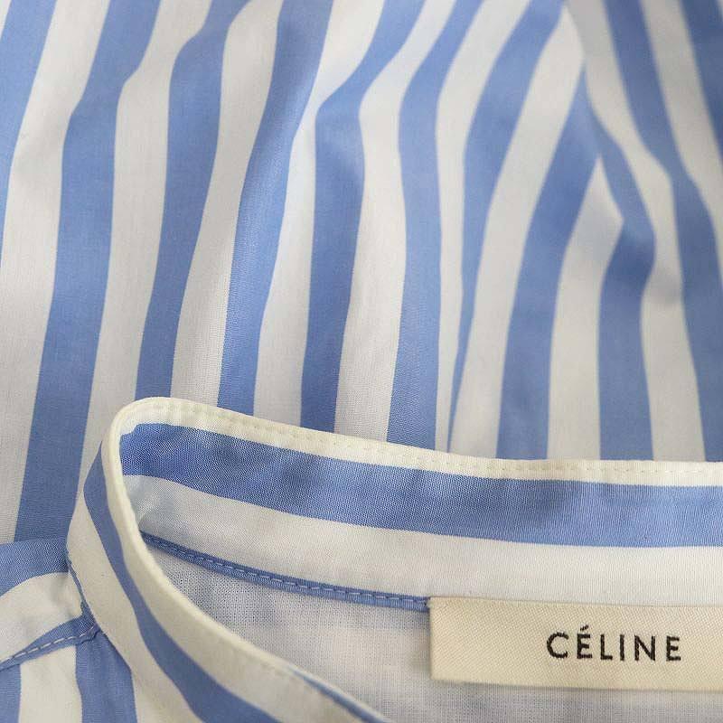 CELINE（セリーヌ） フィービー期 ストライププルオーバーシャツ 長袖