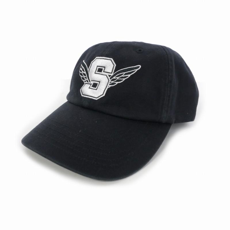 Supreme（シュプリーム） SUPREME 25SS Wings Logo 6-Panel CAP BLACK