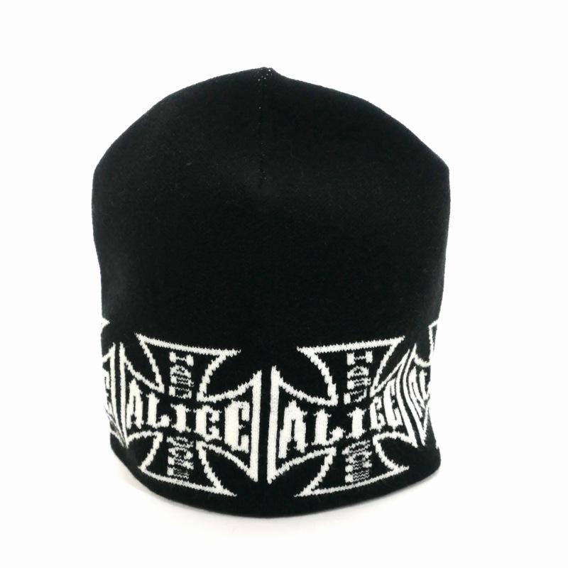 アリスハリウッド ALICE HOLLYWOOD JACUARD CHOPPER BEANIE ニット