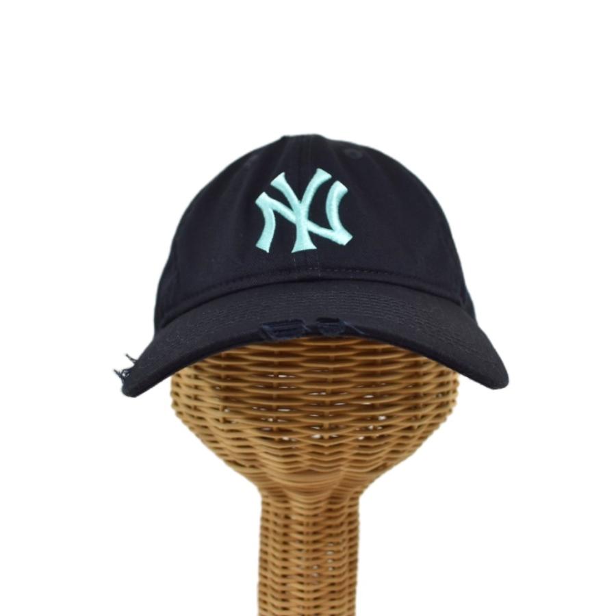 ニューエラ NEW ERA THE STAND 9TWENTY キャップ 帽子 M/L 紺 ネイビー