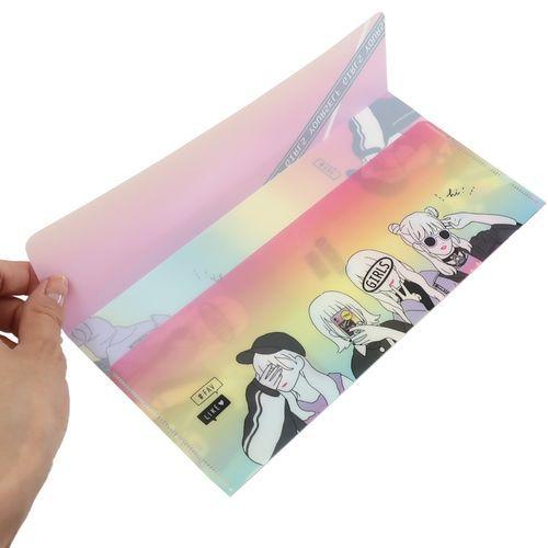 クリアファイル＆チケットホルダーセット A4ファイル＆縦長ファイル