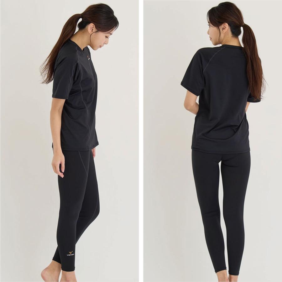 VENEX（ベネクス） リカバリーウェア レディース 上下セット 半袖 T