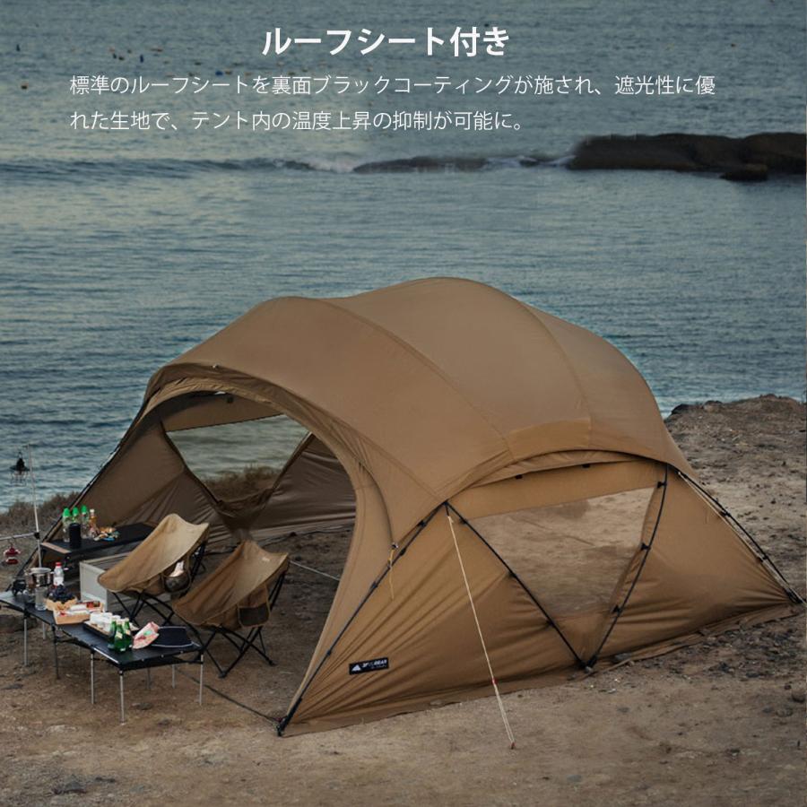 3fulgear beetle16 2.0 大型シェルター テント 70D仕様 自立型ドーム