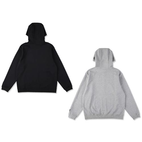 EGOZARU（エゴザル） ダブルフェイス スウェット ZIPアップパーカー