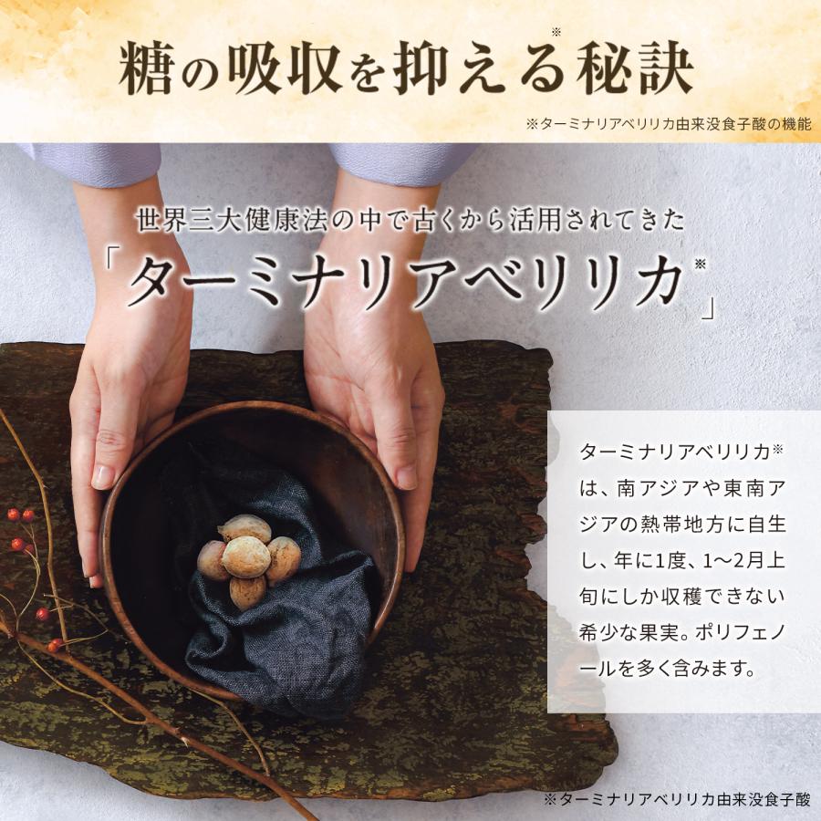 VitabridC 公式 ターミナリアファースト（グルメサプリ）3袋 血糖値 中