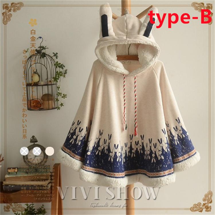 レディースポンチョコート コート マント アウター フード付き