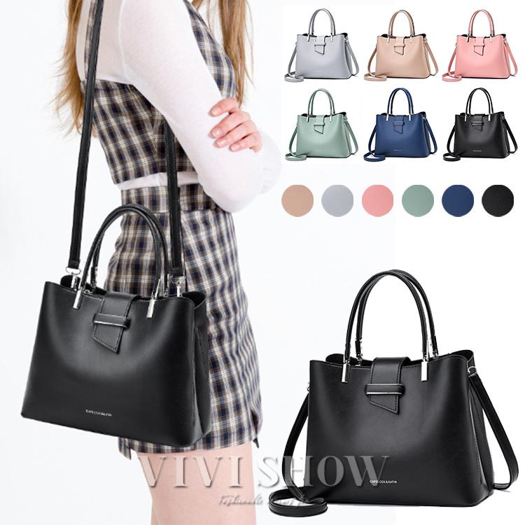 PUトートバッグ レディース ショルダーバッグ 斜め掛け 大容量 肩掛け