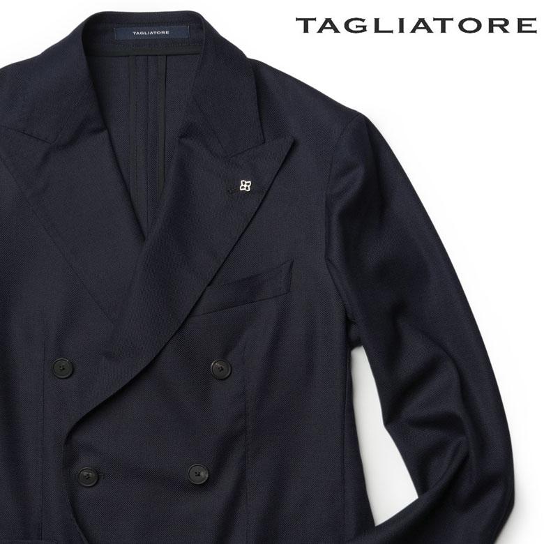 TAGLIATORE（タリアトーレ） ジャケット ホップサック ダブルブレスト