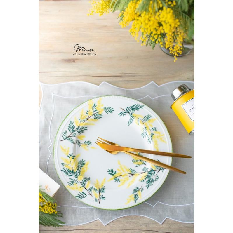 ポーセラーツ 転写紙 花柄 MIMOSA(ミモザ) : VICTORIA DESIGN - 通販