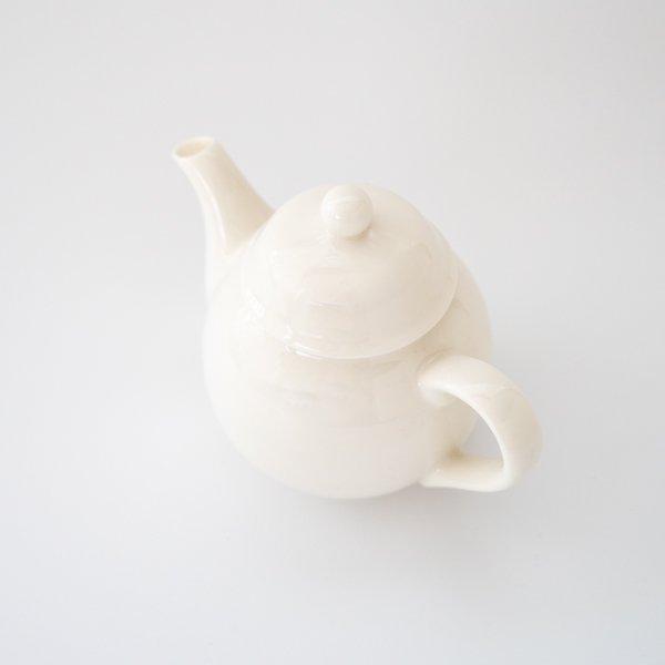 ポーセラーツ 白磁 ポット ベルポット/ ティーポット 白い食器