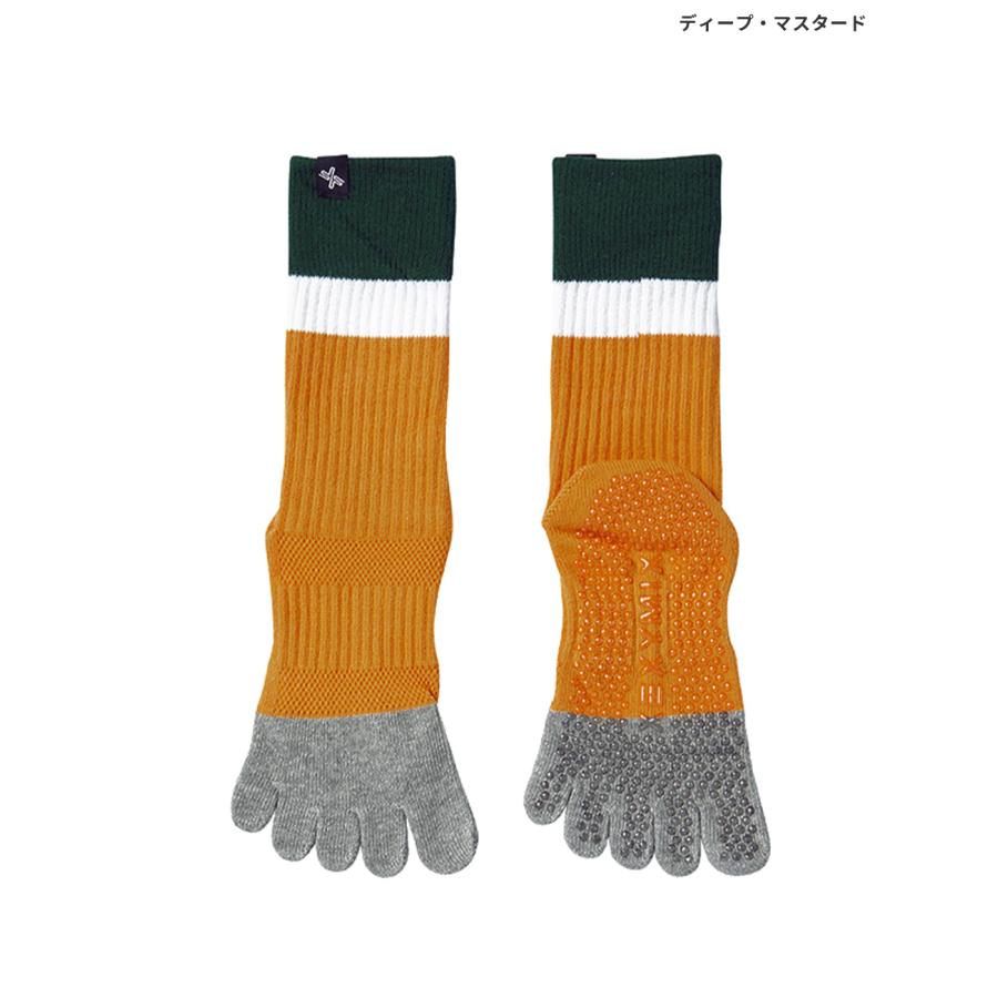 XEXYMIX ヨガソックス ヨガ ソックス 5本指 滑り止め付 フィットネス