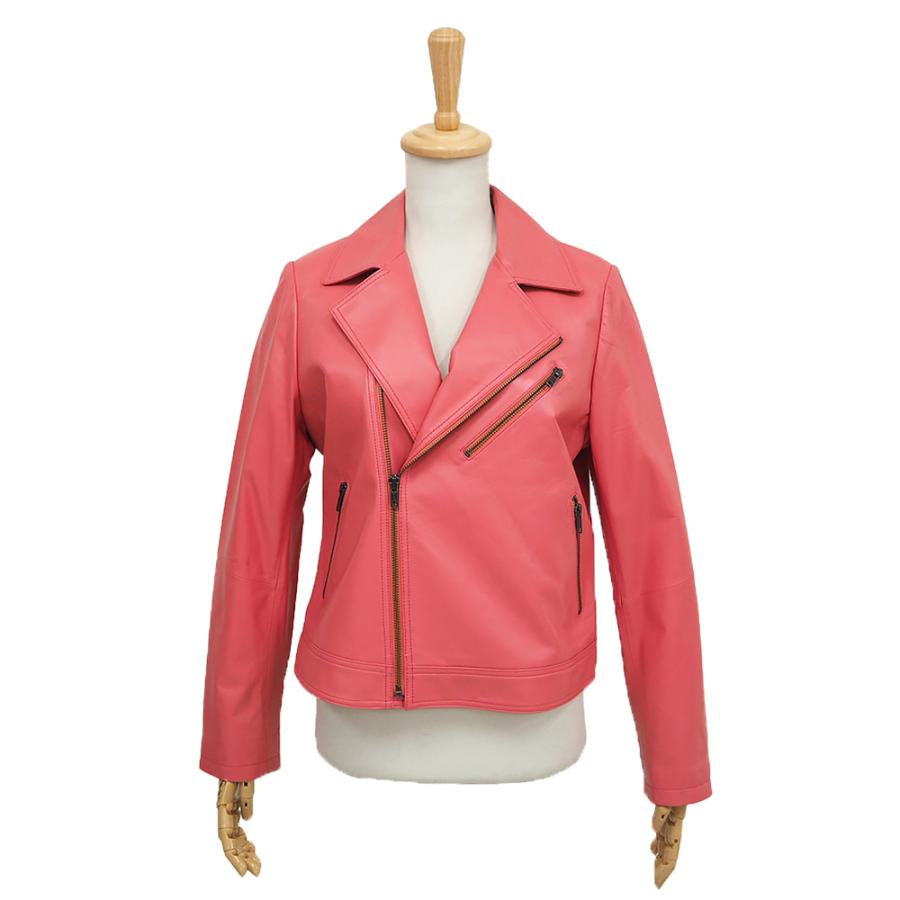 本革 ラム 羊革 ライダース ジャケット 3サイズ展開 レディース 秋冬