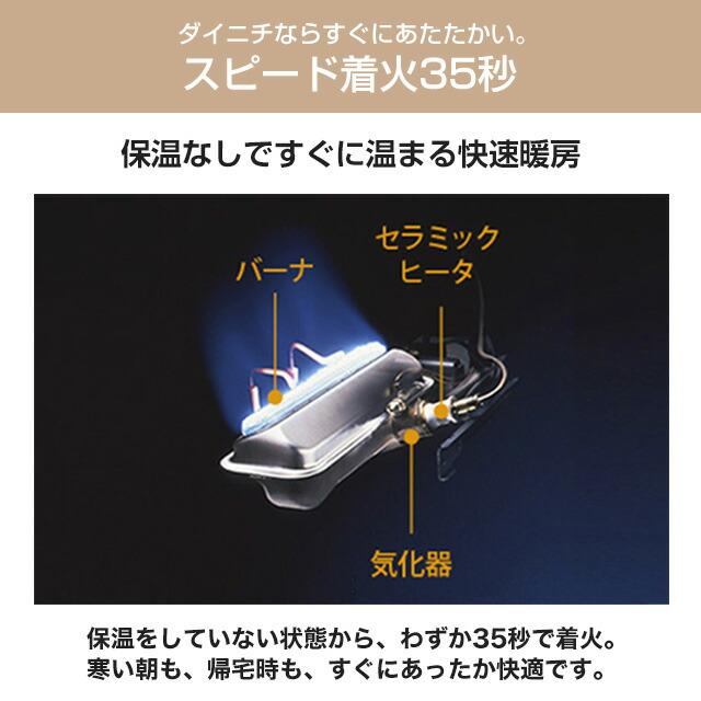 NCタイプ ヒーター・ストーブ 木造9畳まで コンクリ12畳まで ダイニチ