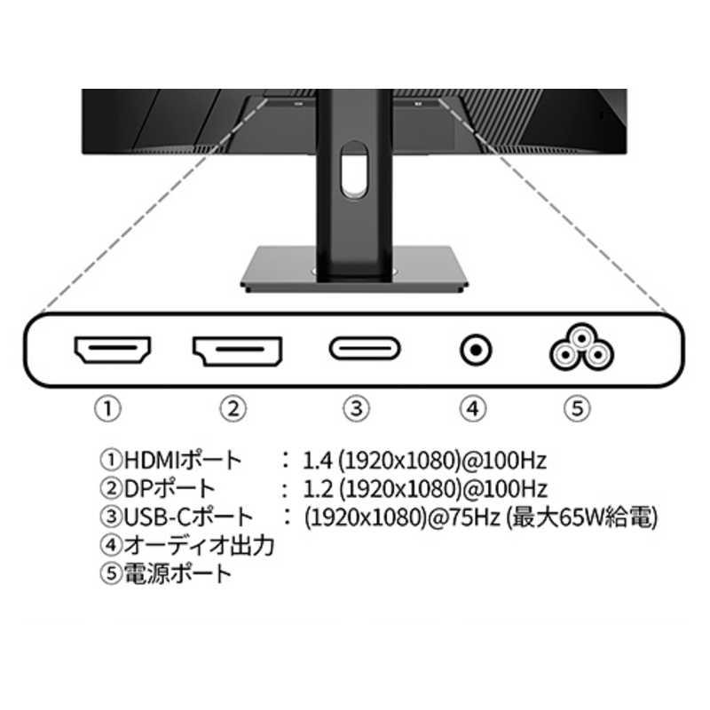 JAPANNEXT 27インチ IPSパネル搭載解像度 液晶モニター USB Type-C