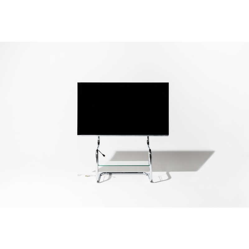 ザイトガイスト 34〜60型対応 壁寄せテレビスタンド シルバー FSM