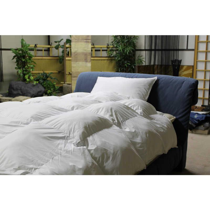 大宗 軽くて洗える 羽毛タッチ 掛けふとん 150×210cm ホワイト