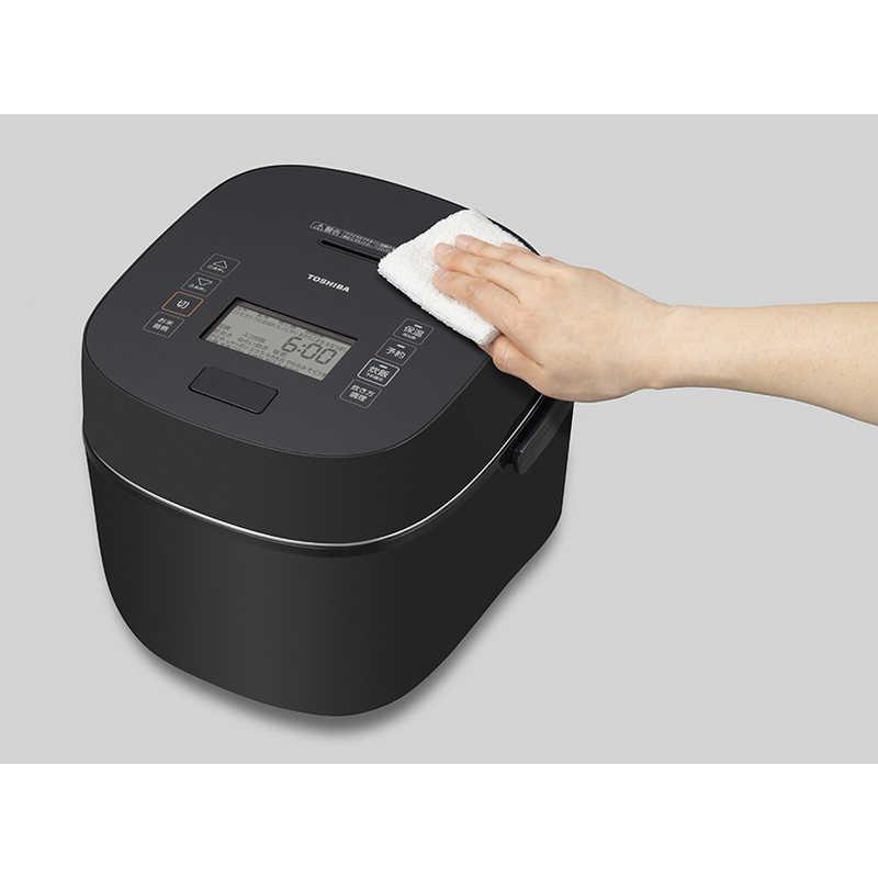 東芝 TOSHIBA 炊飯器 1升 炎匠炊き 真空圧力IH グランブラック RC