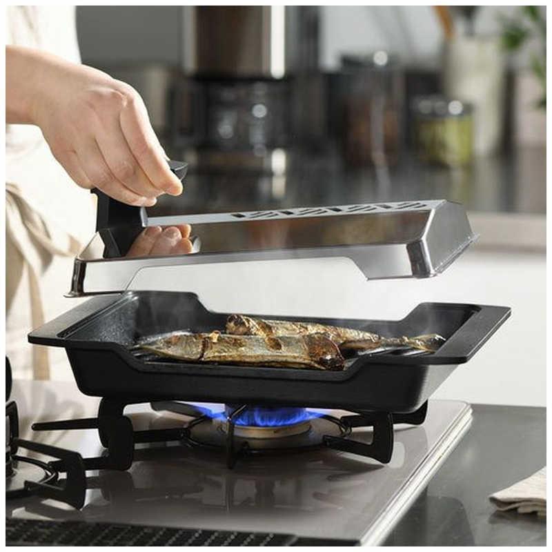 オークス（AUX） 大人の鉄板 大人の焼魚 炭グリル [IH対応] OTS8010