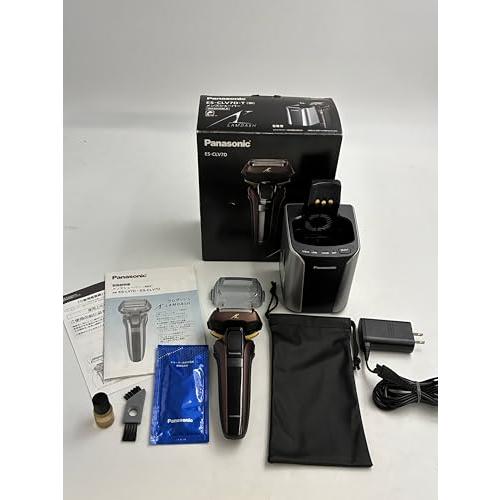 パナソニック ラムダッシュ メンズシェーバー 5枚刃 茶 ES-CLV7D-T