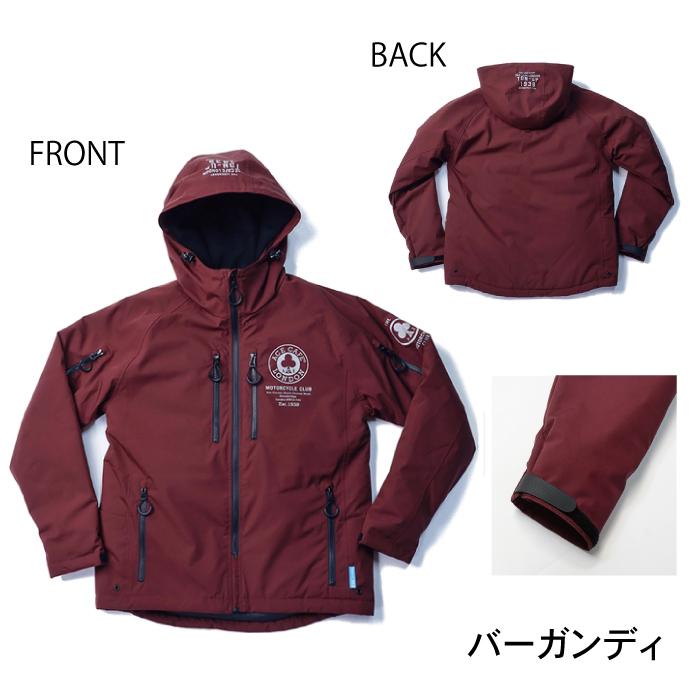 エースカフェロンドン 秋冬 防風ジャケット バイク ウェア 超撥水