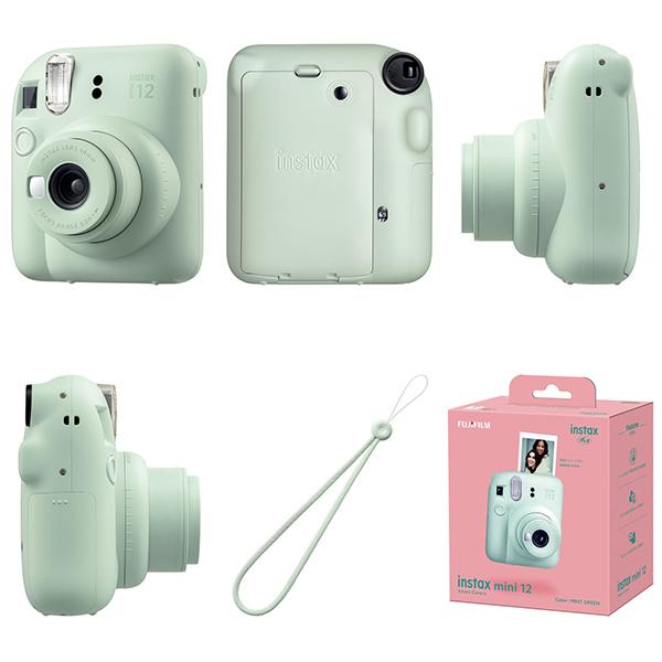 チェキ instax mini12 本体 各5色＆フィルム10枚＆プチカードファイル1