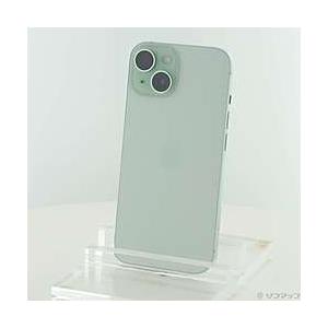 Apple 〔中古〕Apple(アップル) iPhone15 256GB グリーン MTMT3J／A