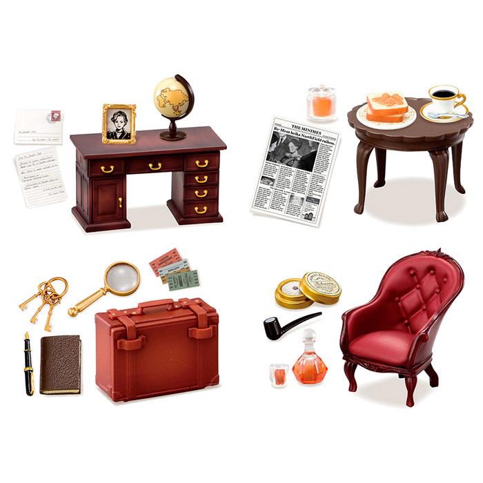 送料無料 リーメント ぷちサンプルシリーズ 名探偵の部屋 BOX全8種