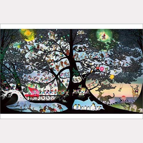 ジグソーパズル 1000ピース 藤城清治 生きるよろこび2011 1000-830