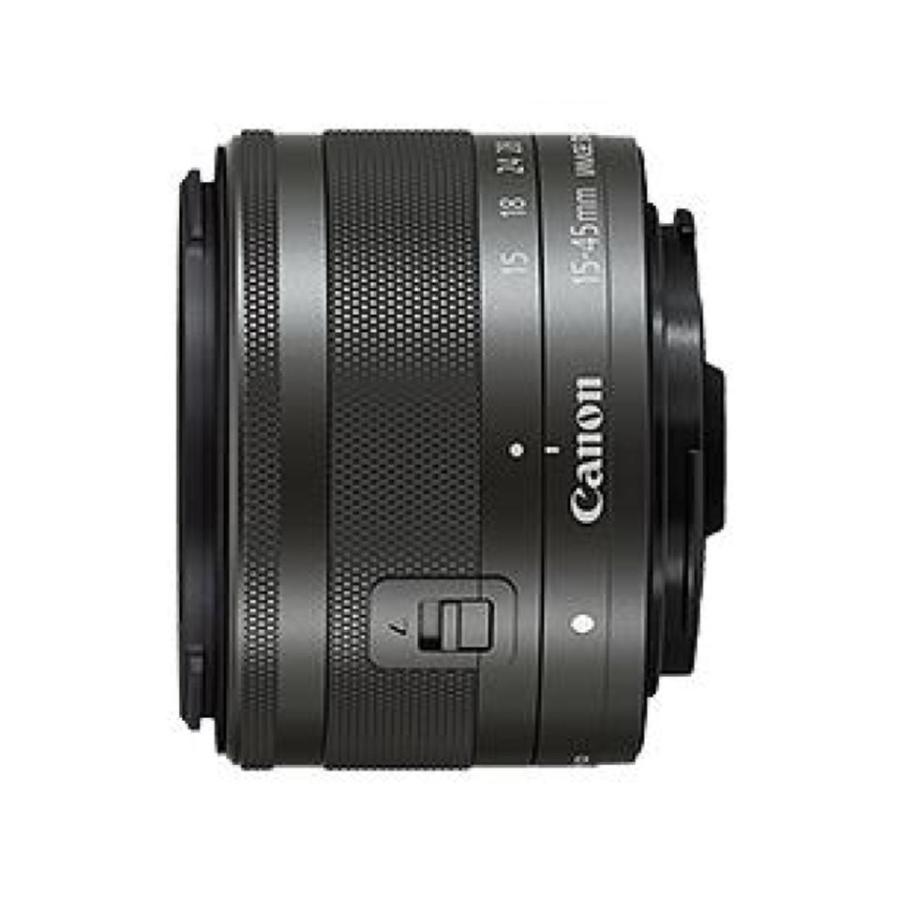 EF-M Canon EF-M15-45mm F3.5-6.3 IS STM ブラック (グラファイト