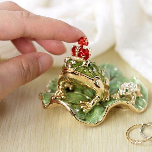 東京銀座PICALS 【正規品】 王冠カエル かえる 小物入れ おしゃれ