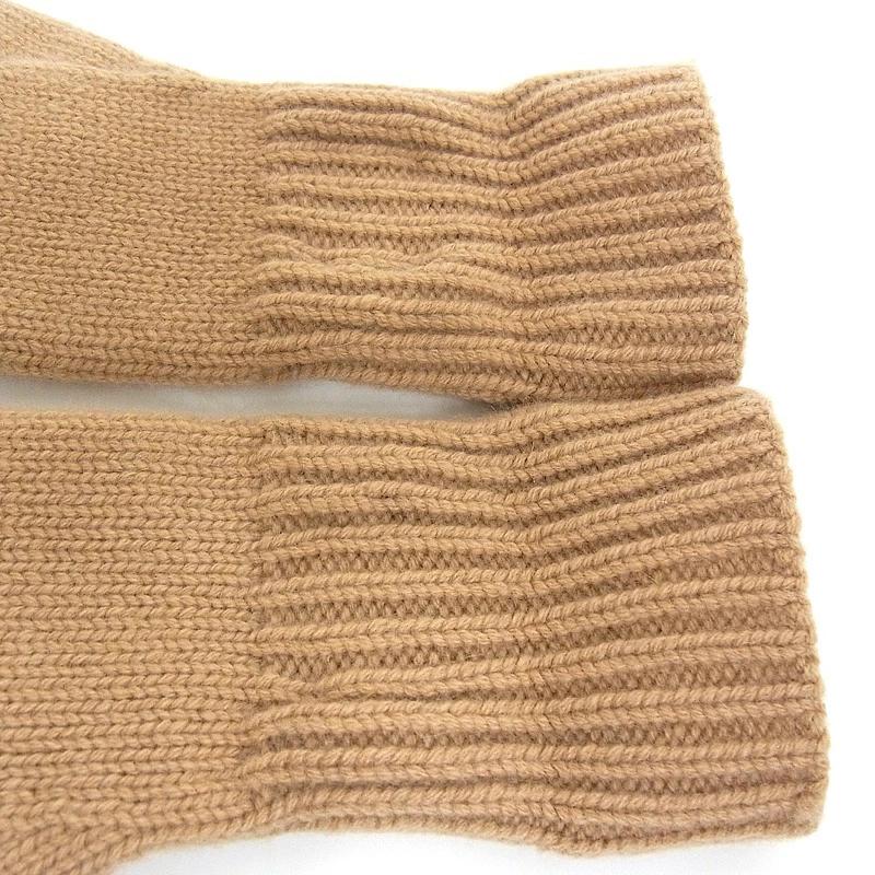 GUCCI（グッチ） 手袋 グローブ ウール/カシミヤ キャメル ダブルG