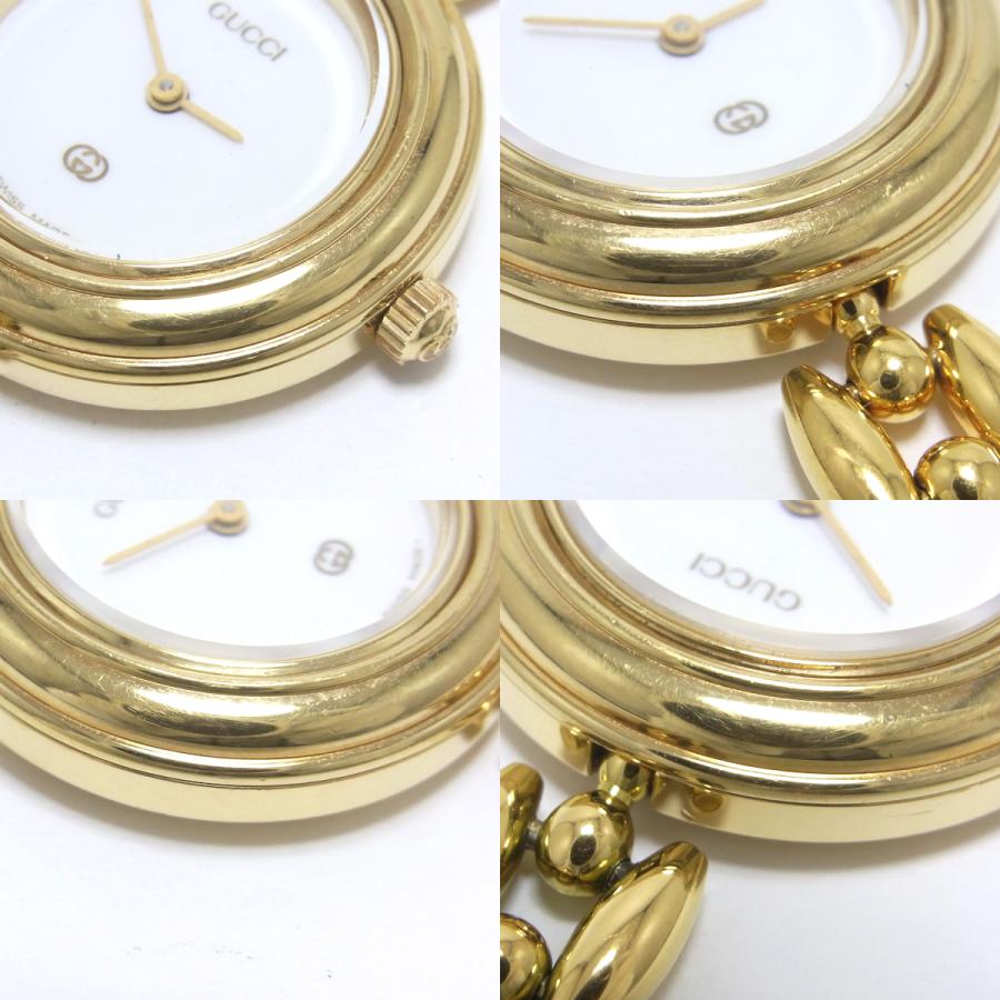 GUCCI（グッチ） 11/12 チェンジベゼル GPブレス ベゼル6色 レディース