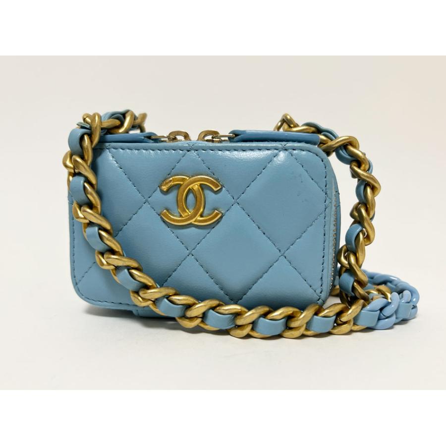 CHANEL（シャネル） マトラッセ チェーン ショルダーバッグ スモール