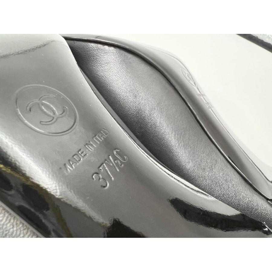 CHANEL（シャネル） パンプス ラムスキン ブラック 靴 レディース ココ